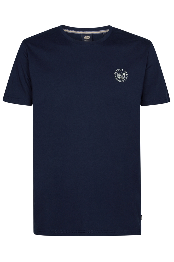 T SHIRT MET LOGO M 1050 TSR119 5178 Navy Blue